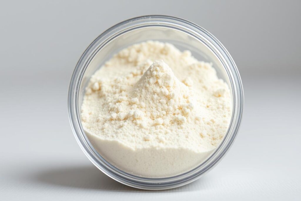 Ein Bild von Präbiotika in Pulverform Ein Bild von Präbiotika in Pulverform