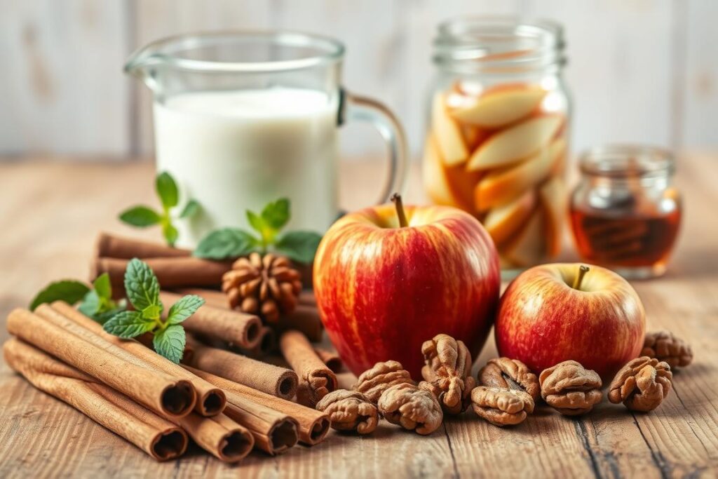 Apfel-Zimt-Smoothie Zutaten