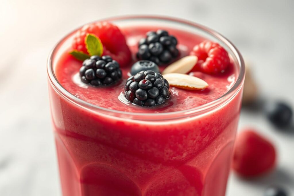 Beeren-Mandelmilch-Smoothie Rezept