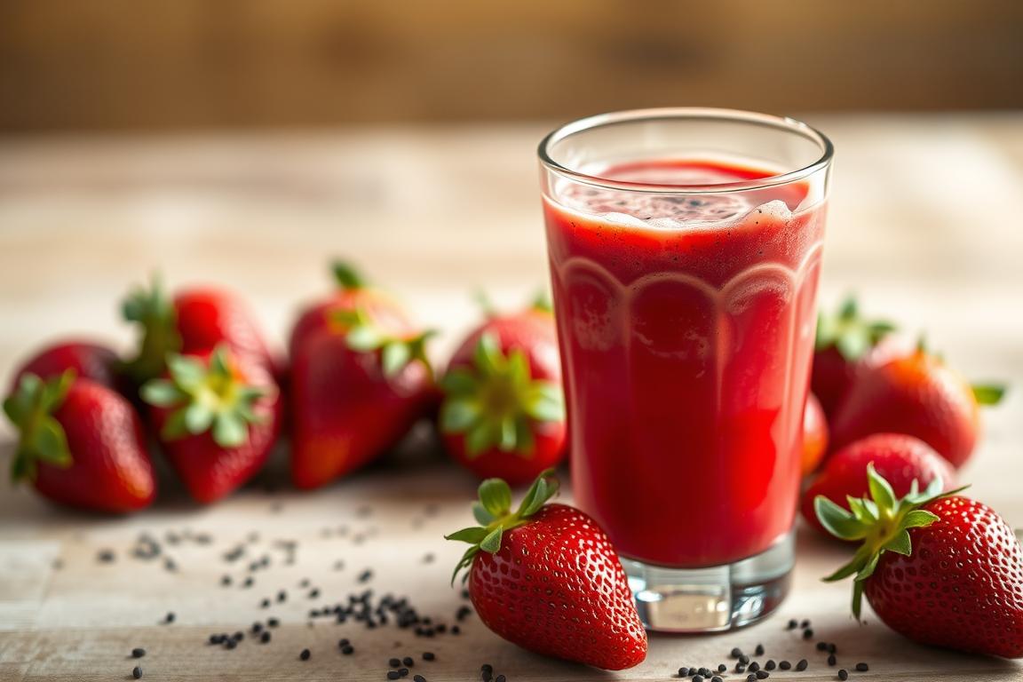 Erdbeer-Chia-Smoothie Rezept
