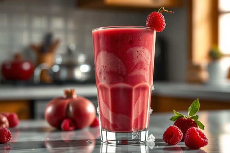 Granatapfel-Himbeer-Smoothie Rezept
