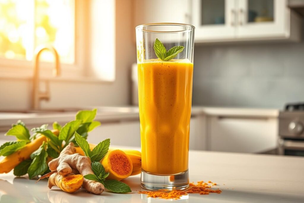 Kurkuma-Gold-Smoothie Mixer