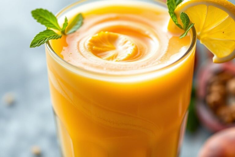 Pfirsich-Maracuja-Smoothie Rezept
