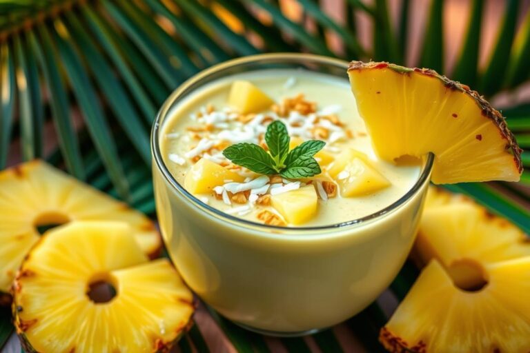 Tropischer Ananas-Smoothie Rezept