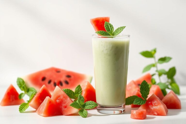 Wassermelonen-Minz-Smoothie Rezept